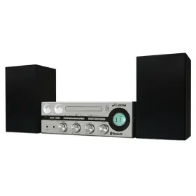 Vdts-4400-bk Victor Milwaukee 50-watt Desktop Cd Stereo System With Bluetooth In Black