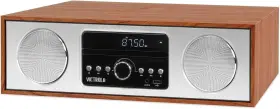Vs-120-mpl Victrola 816203018372 Bluetooth Microsystem Cd Usb Aux Radio 30 Watt Fmradio