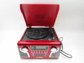 V50-200-red-sdf Victrola Bluetooth Stereo Turntable / Cd Player #3