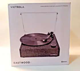Vta-74 Victrola Vta-74-black Eastwood Ii Turntable - Dual Bluetooth 3 Speed -nib