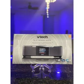 Is9181 Vtech Wifi Internet Radio Bluetooth Speaker And Cd Player Black