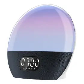 Asr310g Wiim Wake-up Light Sunrise Alarm Clock Sound Machine And Music Streamer #3