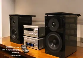 Cdc-e250 Yamaha Hifi Stereo Component System With Remote Serviced Fully Functional