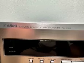 Cdx-e100 Yamaha Rx-e100 And Natural Sound Stereo Receiver Compact Disc Player #2