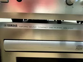 Cdx-e100 Yamaha Rx-e100 And Natural Sound Stereo Receiver Compact Disc Player #3