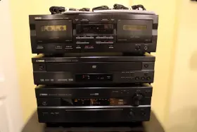 Dvd-c920 Yamaha National Station Hi-fi Components System Serviced Fully Functional #2