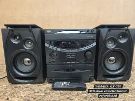 Gx-g50 Yamaha Hi-fi Stereo System With Remote Serviced Tested Fully Functional