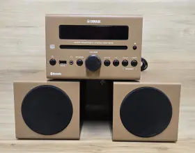 Mcr-b142 Yamaha Bluetooth Audio System Cd Radio Dock Tested Works Great