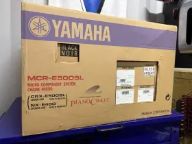 Mcr-e500sl Yamaha Piano Craft Micro Component System New Factory Sealed
