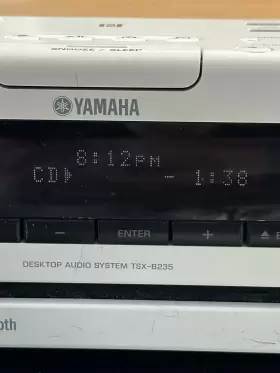 Tsx-b235 Yamaha Bluetooth Cd Player Alarm Clock Radio Great Cond - See Pics #2