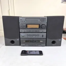 Yst-nc1 Yamaha Stereo Component System Hi Fi Tested Cd Tape Speakers Remote 90s