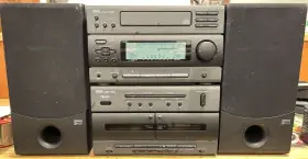Yst-nc1c Yamaha Natural Sound Am/fm Cd Dual Cassette Component Audio System