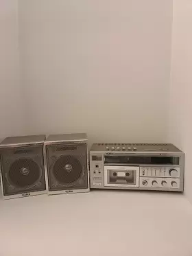 M2488-7 Yorx Rare Mini Stereo Space Saver System Model Tested #2