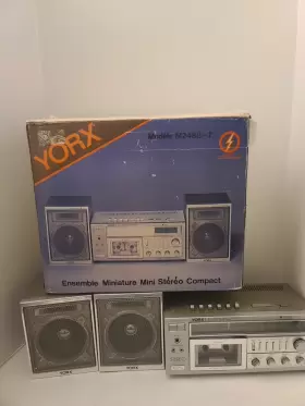 M2488-7 Yorx Rare Mini Stereo Space Saver System Model Tested
