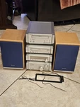 Technics SC-HD505 Stereo System Radio Cd Tape Player W/pair Speakers-set. Fixed Price $315.00.