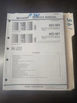 Sharp MD-M3 MD-M1 Service Manual Original Repair Book Minidisc Speaker System. Fixed Price $49.99.