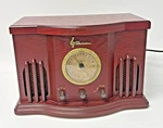 Vtg Emerson Heritage Series Am/fm Radio Cd Player NR51RW Table Wood Please Read!. Fixed Price $23.79.