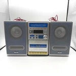 Philips MC-128 Vintage 2003 Am/fm Stereo Cd Player Cassette System Tested Works. Fixed Price $89.99.