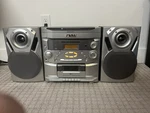 Emerson MS9700 6 Cd Changer Am Fm Radio Stereo Cassette - Works Great!. Fixed Price $109.99.