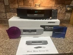 Bose Wave Music System Cd Am/fm Radio Sound Touch Original Box Graphite Tested. Fixed Price $249.99.
