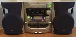 Jvc MX-J50 Bookshelf Stereo (rotating Front Panel). Fixed Price $399.99.