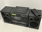 Vintage Panasonic RX-DT680 Am/fm Cd Dual Cassette Stereo Radio Boombox, Untested. Fixed Price $225.00.