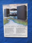 Linn LP12 Basik Arm Naim Nait System Index Magazine Ad Audio October 1985 Orig. Fixed Price $19.88.