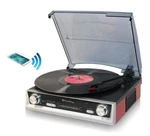 Techplay Bluetooth Record Player Turntable With Stereo Speakers Fm Radio. Fixed Price $34.95.