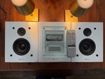 Nakamichi SOUNDSPACE5 3 Cd Changer Fm Stereo Music System W/ Remote. Fixed Price $735.00.
