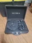 Victrola Journey+ Bluetooth Suitcase Record Player Working, Checked. Fixed Price $30.00.
