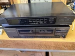 Sony TC-W431 Dual Tape Deck And Tuner ST-JX285. Fixed Price $30.00.