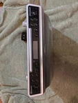 Sylvania SCR2713-CS10 Under Cabinet Cd Player Am/fm Bluetooth Stereo Silver. Fixed Price $27.50.