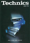 Technics - Brochure Catalogue 1998 Language: German. Fixed Price $9.32.