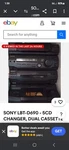 Sony LBT-D690 5CD Changer, Dual Cassette Not Working, Need Belts. Fixed Price $109.99.