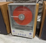Sony CMT-EX1 Compact Component System Cd Player Vertical Disc Am/fm Speakers. Fixed Price $650.00.