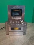 Panasonic SA-PM17 Stereo System 5 Disc Changer Main Unit Only Working Rare. Fixed Price $40.00.
