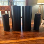 (2) Ultimate Ears Boom Portable Bluetooth Speakers S-00122 Black/gray Works. Fixed Price $65.00.