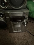 Sharp CD-E700 Mini Component 3 Disc Stereo System Radio 2 Cassette Aux. Fixed Price $149.91.