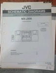 Jvc MX-J300 Stereo Factory Repair Service Manual *original*. Fixed Price $18.00.