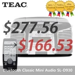 Clearance Teac SL-D930 2.1 Ch Cd Bluetooth System Classic Mini Audio 220V. Fixed Price $151.70.