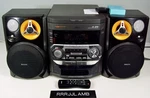 Philips FW-C399 Mini Hi-fi Compact Shelf Stereo System Cd, Cassette, Fm Radio Bt. Fixed Price $188.00.
