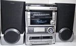 Aiwa CX-ZL500 Disc Cd Sound System W/ PX-E860 Record Player. Repair Parts. Fixed Price $299.00.