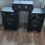Sony SHAKE-X3 Bluetooth Home Audio System, Dj Effect, Sound Pressure Horn, Black. Fixed Price $799.00.