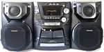 Panasonic SA-AK22 5 Cd Am/ Fm Hi Fi Stereo System. Fixed Price $249.00.
