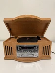 Sylvania Wood Compact Audio System SRCD820. Fixed Price $99.99.