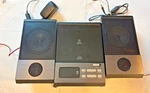 Onn Mini Stereo System Cd Player Fm Am Radio W/ Speakers Remote Box ONA13AV503. Fixed Price $24.50.
