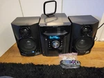 Sharp CD-DH950P 5-CD Changer Stereo System Cassette Am-fm Radio W/ Remote Tested. Fixed Price $149.99.
