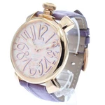 Gaga Milano 5011MOSAICO01S 48MM Ss White / Pink Dial Hand-winding Watch #C14800. Fixed Price $547.07.