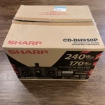 Sharp CD-BH950P Mini Component Hifi Stereo 240W Cassette Radio Aux Remote. Fixed Price $299.95.