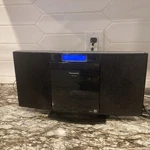 Panasonic SC-HC20 Compact Stereo System Cd MP3 Ipod Dock. Tested And Works. Fixed Price $47.99.